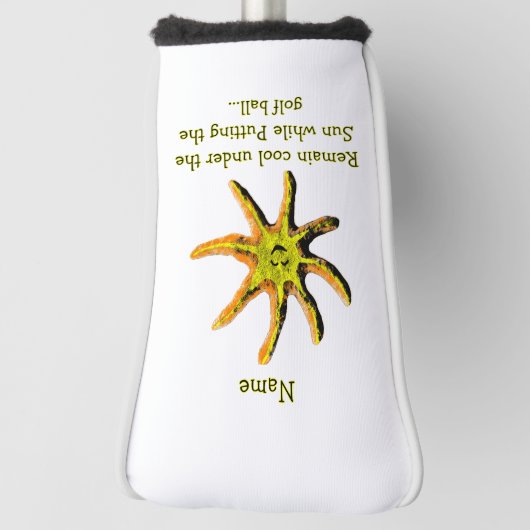 Een straal van geluk golfheadcover (Draai 90)