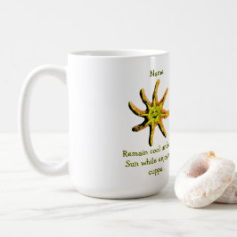 Een straal van geluk koffiemok