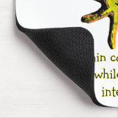 Een straal van geluk muismat (Hoek)