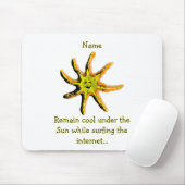 Een straal van geluk muismat (Met muis)