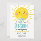 Een straal van zonneschijn Little Boy Blue Baby sh Kaart (Voorkant)