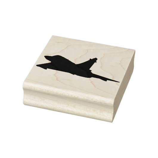 Een straaljager rubberstempel (Stempel)
