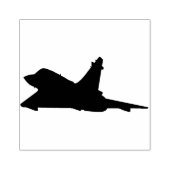 Een straaljager rubberstempel (Afrduk)
