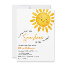 Een Straaltje Zonneschijn Baby Shower