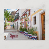Een straat in Alicante Briefkaart (Voorkant)