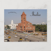Een straat in Chennai India Briefkaart (Voorkant)
