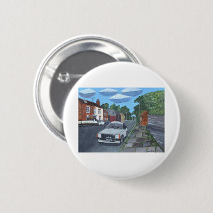 Een straat in Derby Ronde Button 5,7 Cm