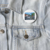 Een straat in Derby Ronde Button 5,7 Cm (In situ)