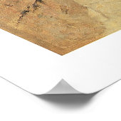 Een straat in El-Agouat Poster (Hoek)