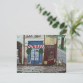 Een straat in Parijs Briefkaart (Staand voorkant)