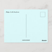 Een straat in Skopje Noord-Macedonië Briefkaart (Achterkant)