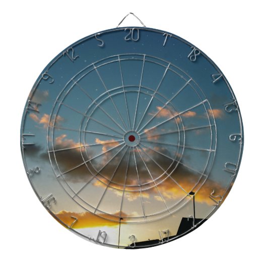 Een straat vol sterren dartbord (Voorkant)