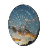 Een straat vol sterren dartbord (Voorkant Rechts)