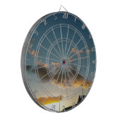 Een straat vol sterren dartbord (Voorkant Links)