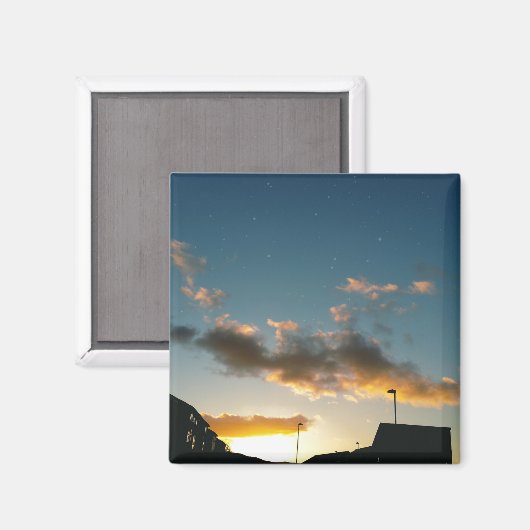 Een straat vol sterren magneet (Voorkant / Achterkant)