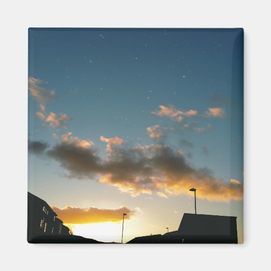 Een straat vol sterren magneet (Voorkant)