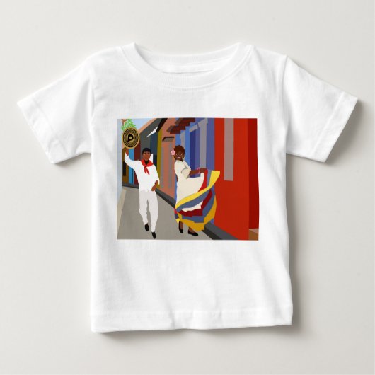 Een straatdans in Colombia (Voorkant)