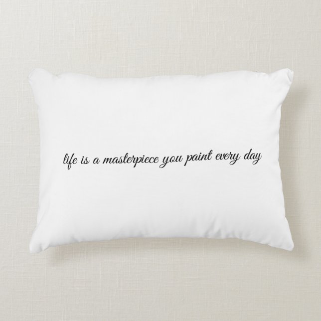 Een straathoekige draagtas accent kussen (Voorkant)