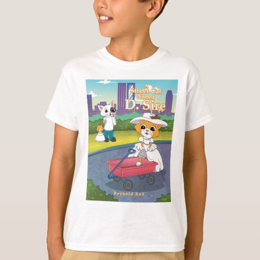 Een straatkat genaamd D. Sire Kind T-Shirt (Voorkant)