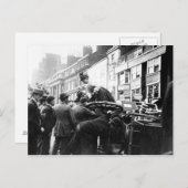 Een straatongeval briefkaart (Voorkant / Achterkant)