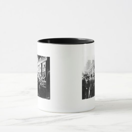 Een straatongeval mok (Midden)