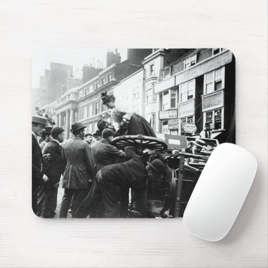 Een straatongeval muismat (Met muis)