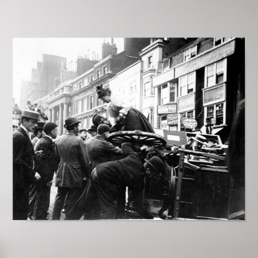 Een straatongeval poster (Voorkant)