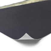 Een strak gebed van Dog (alternatieve achtergrondk Poster (Hoek)