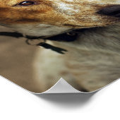 Een strak Poster aannemen (Hoek)