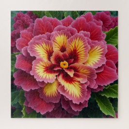Een stralende bloem legpuzzel