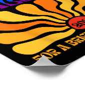 Een stralende morgen Boho Aesthetic 3 Poster (Hoek)