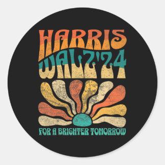 Een stralende morgen Boho Aesthetic 5 Ronde Sticker
