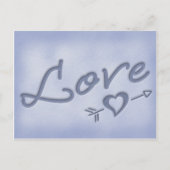 Een strand bruiloft RSVP kaart (donkerblauw) (Achterkant)