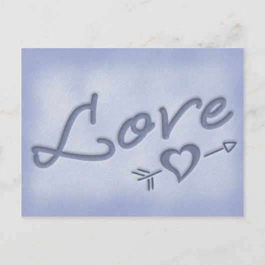 Een strand bruiloft RSVP kaart (donkerblauw) (Achterkant)