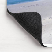 Een strand dat je in de buurt wilt zijn... muismat (Hoek)