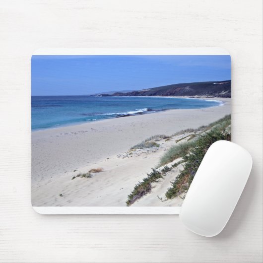 Een strand dat je in de buurt wilt zijn... muismat (Met muis)