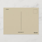 Een strand in Aruba Briefkaart (Achterkant)