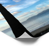 Een strand op Fiji Poster (Hoek)