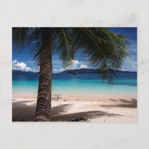Een strand op Koh Wai Island in Thailand Briefkaart