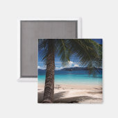 Een strand op Koh Wai Island in Thailand Magneet (Voorkant / Achterkant)