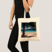 Een strand op Koh Wai Island in Thailand Tote Bag (Voorkant (product))