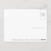 Een strand zijdorp in Brazilië pos… - Briefkaart (Achterkant)