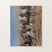 Een streepje voor het hout van Frederic Remington Legpuzzel (Verticaal)