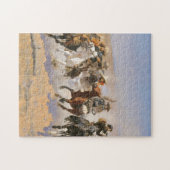 Een streepje voor hout van Frederick Remington Legpuzzel (Horizontaal)