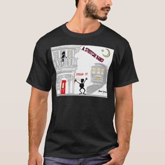 Een Streetcar genaamd DESIRE T-shirt (Voorkant)