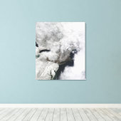 Een streng storm canvas afdruk (Insitu (Houten vloer))