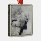 Een streng storm metalen ornament (Rechts)