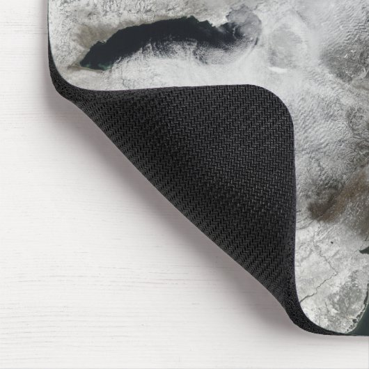 Een streng storm muismat (Hoek)