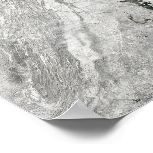 Een streng storm poster (Hoek)