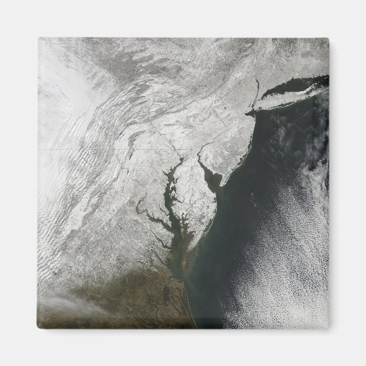 Een strenge winter storm 2 magneet (Voorkant)